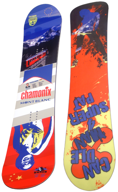 Chamonix custom Snowboard