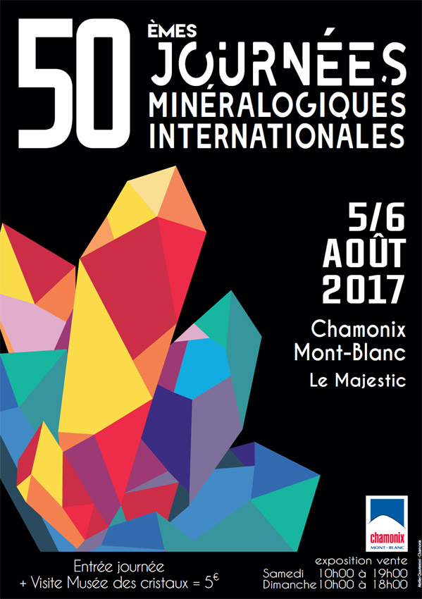Chamonix Journee Mineraux Affiche